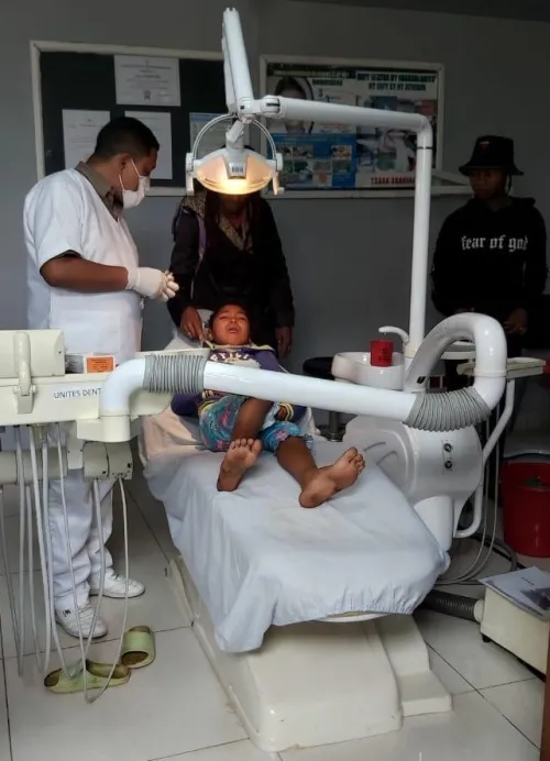 premi&egrave;re visite chez un dentiste