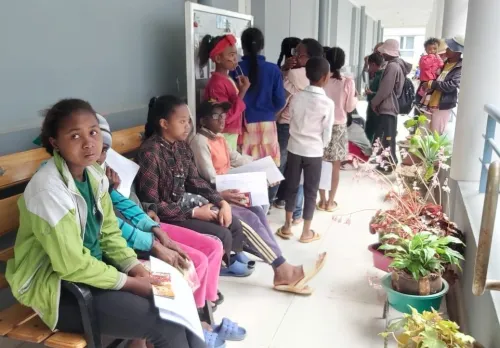 premi&egrave;re consultation au CHU de Fianarantsoa